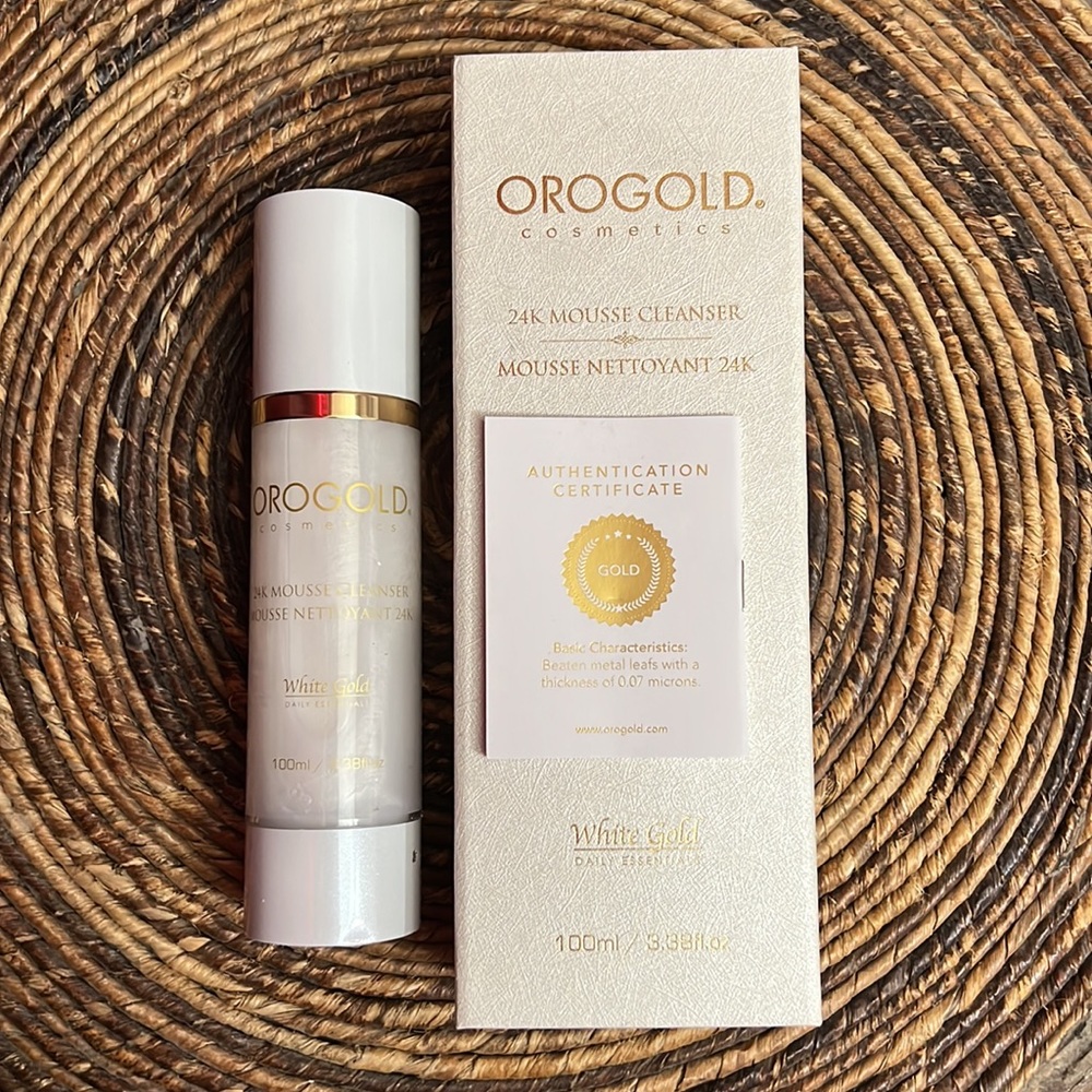 Orogold 24k Mousse Cleanser 100ml NEW